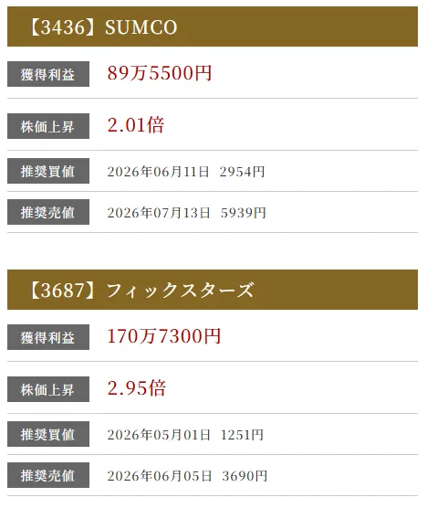 実績②